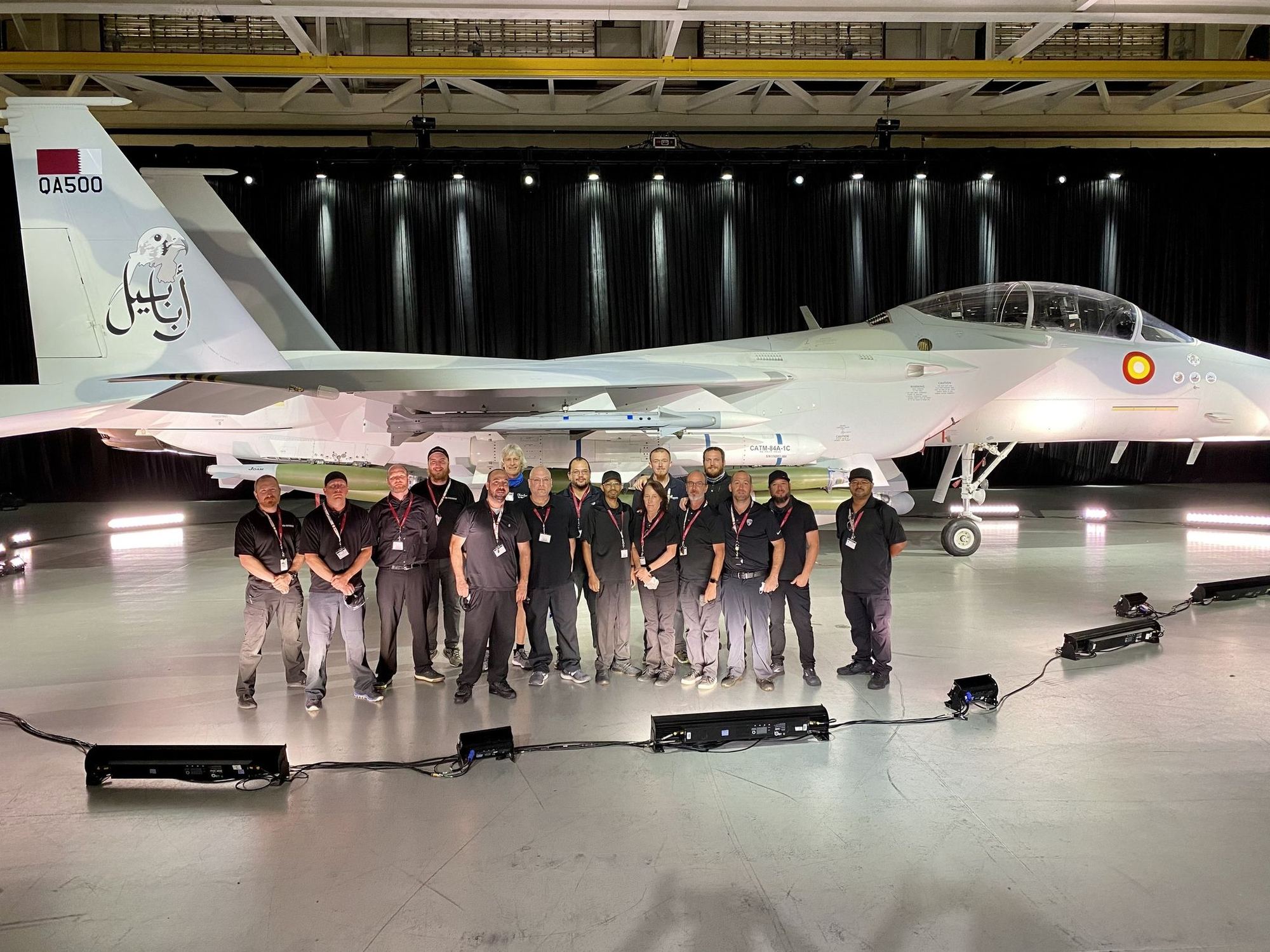Boeing / Qatar Plane Unveiling